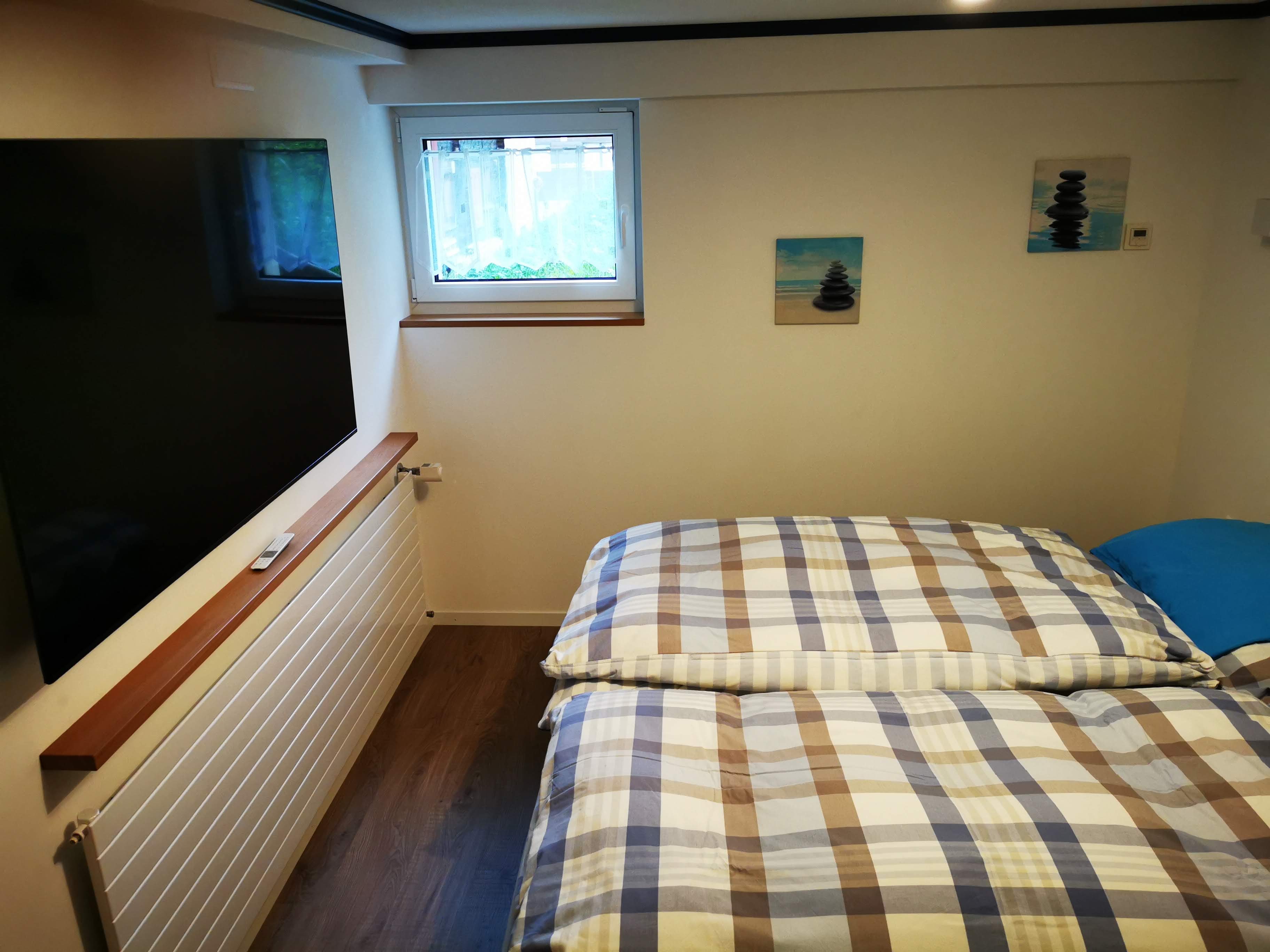Schlafzimmer der Ferienwohnung